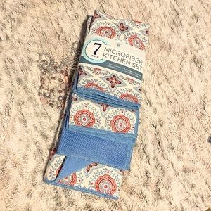 👳‍♂️🧽Sultans Linens 7pc Microfiber Kitchen Set